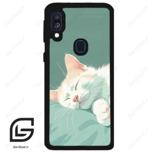 قاب گوشی سامسونگ ای 40 (Galaxy A40 ) طرح گربه کد 2403
