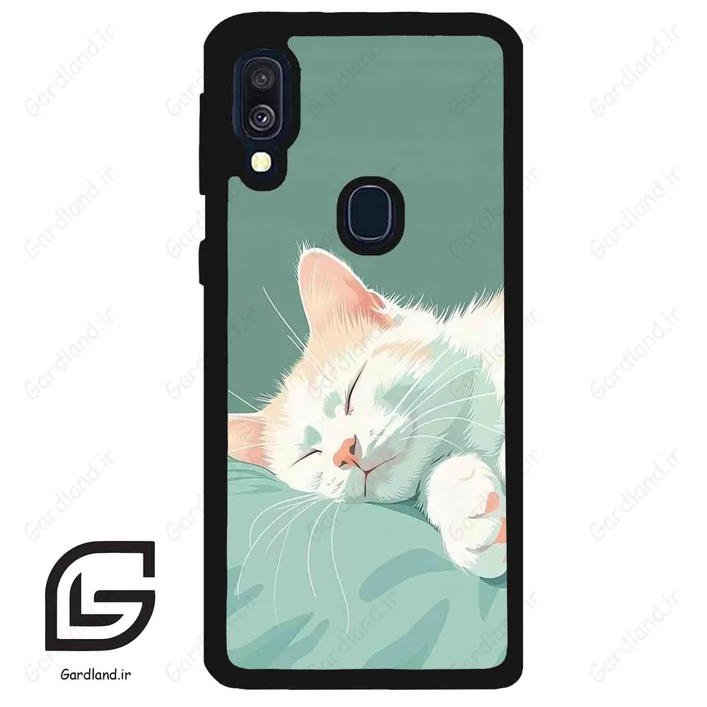قاب گوشی سامسونگ ای 40 (Galaxy A40 ) طرح گربه کد 2403