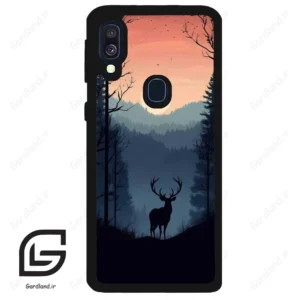 قاب گوشی سامسونگ ای 40 (Galaxy A40 ) طرح گوزن کد 2406