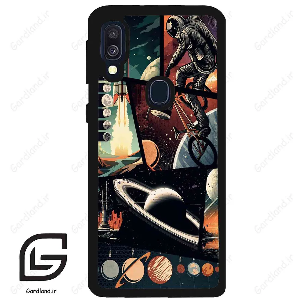 قاب گوشی سامسونگ ای 40 (Galaxy A40 ) طرح فضانورد کد 2415