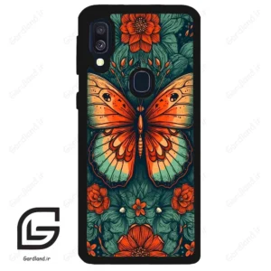 قاب گوشی سامسونگ ای 40 (Galaxy A40 ) طرح پروانه کد 2421