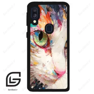 قاب گوشی سامسونگ ای 40 (Galaxy A40 ) طرح گربه کد 2437