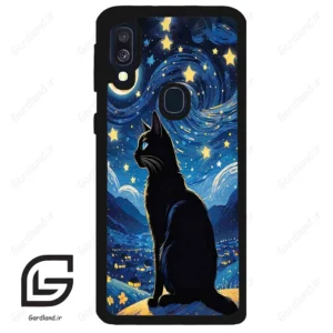 قاب گوشی سامسونگ ای 40 (Galaxy A40 ) طرح گربه کد 2438