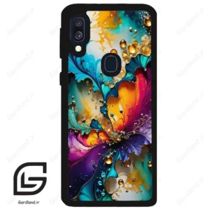 قاب گوشی سامسونگ ای 40 (Galaxy A40 ) طرح ابرنگی کد 2447
