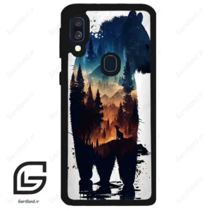 قاب گوشی سامسونگ ای 40 (Galaxy A40 ) طرح خرس کد 2449