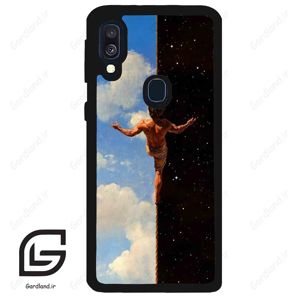 قاب گوشی سامسونگ ای 40 (Galaxy A40 ) طرح شب کد 2458