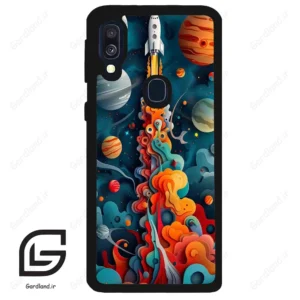 قاب گوشی سامسونگ ای 40 (Galaxy A40 ) طرح موشک کد 2470