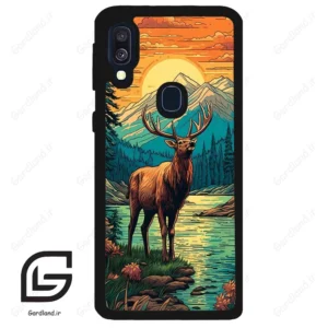قاب گوشی سامسونگ ای 40 (Galaxy A40 ) طرح گوزن کد 2471