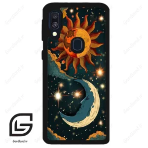قاب گوشی سامسونگ ای 40 (Galaxy A40 ) طرح ماه کد 2474