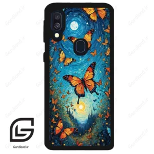 قاب گوشی سامسونگ ای 40 (Galaxy A40 ) طرح پروانه کد 2479