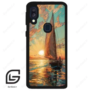 قاب گوشی سامسونگ ای 40 (Galaxy A40 ) طرح قایق کد 2485