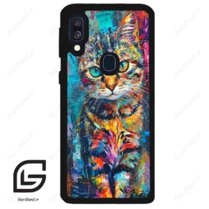 قاب گوشی سامسونگ ای 40 (Galaxy A40 ) طرح گربه کد 2488