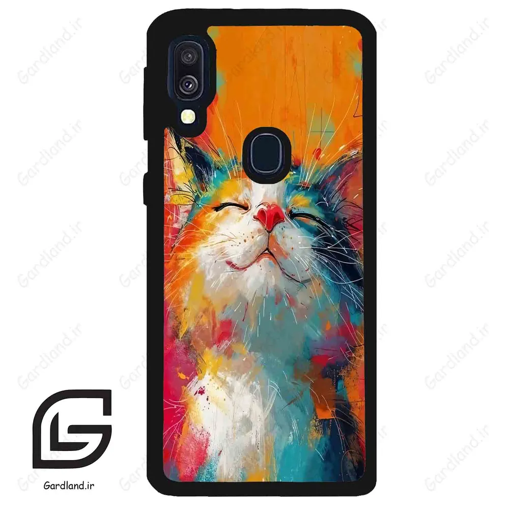 قاب گوشی سامسونگ ای 40 (Galaxy A40 ) طرح گربه کد 2489