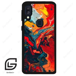 قاب گوشی سامسونگ ای 40 (Galaxy A40 ) طرح ابرنگی کد 2490