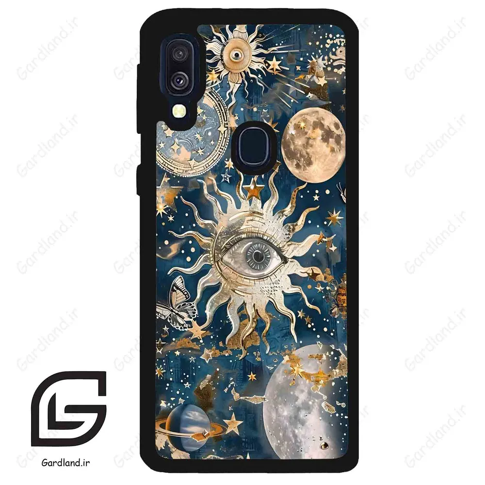 قاب گوشی سامسونگ ای 40 (Galaxy A40 ) طرح خورشید کد 2511