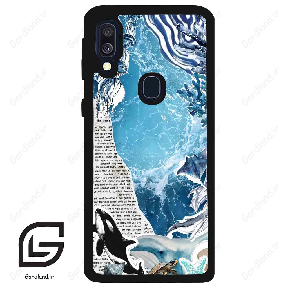 قاب گوشی سامسونگ ای 40 (Galaxy A40 ) طرح دریا کد 2516