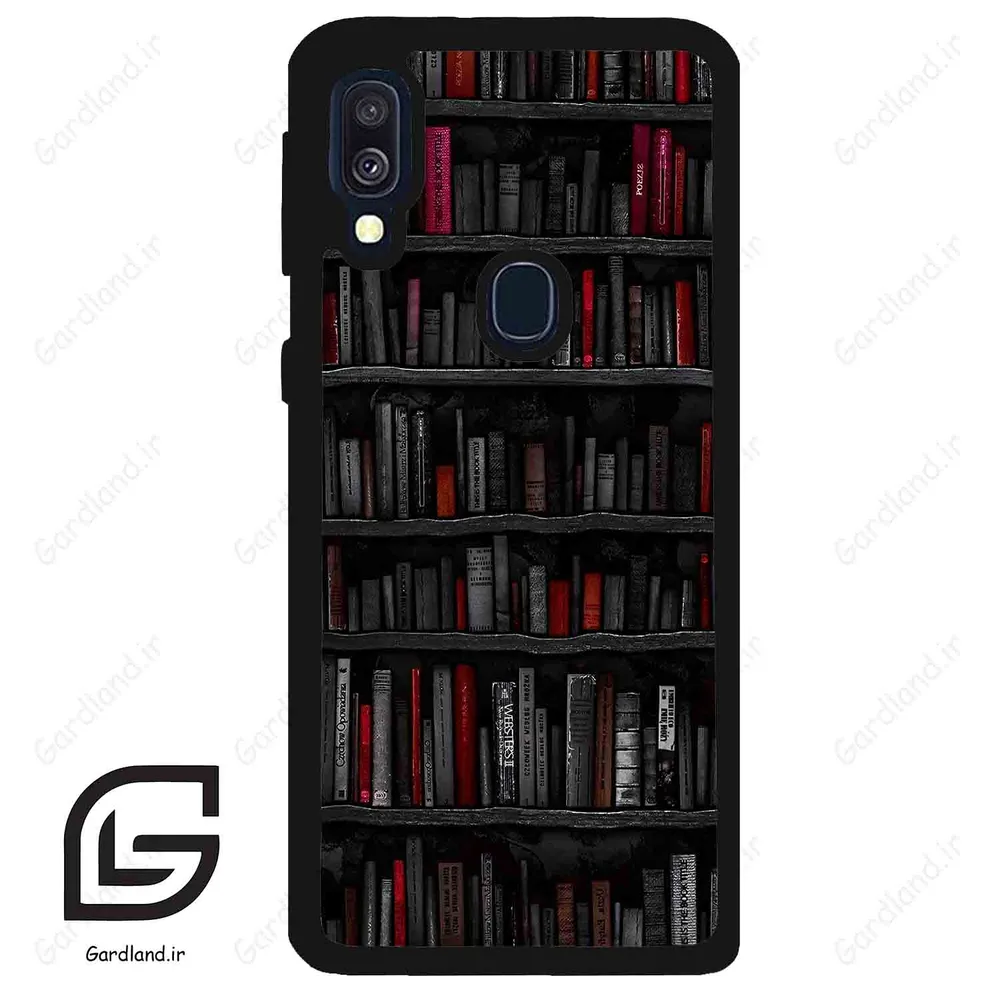 قاب گوشی سامسونگ ای 40 (Galaxy A40 ) طرح کتابخانه کد 2540