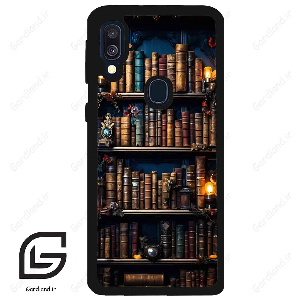 قاب گوشی سامسونگ ای 40 (Galaxy A40 ) طرح کتابخانه کد 2541