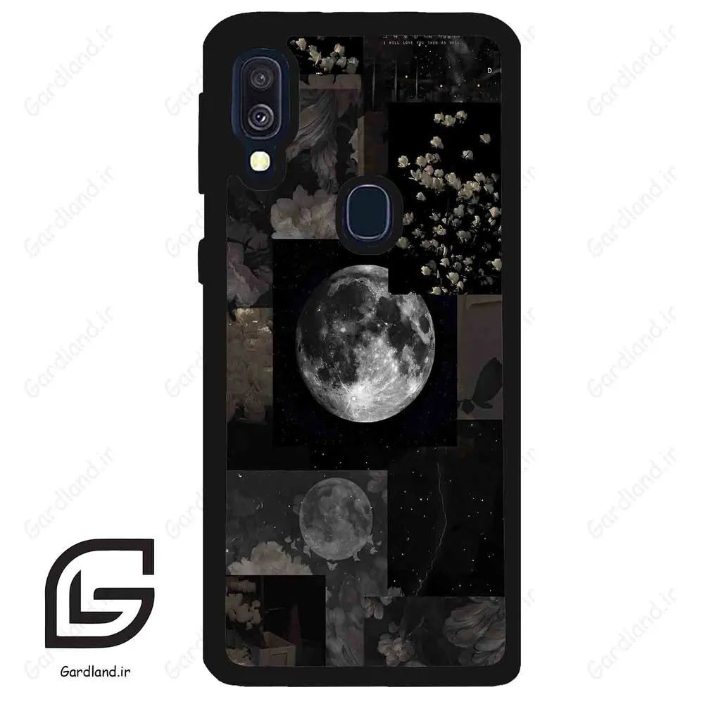 قاب گوشی سامسونگ ای 40 (Galaxy A40 ) طرح ماه کد 2545