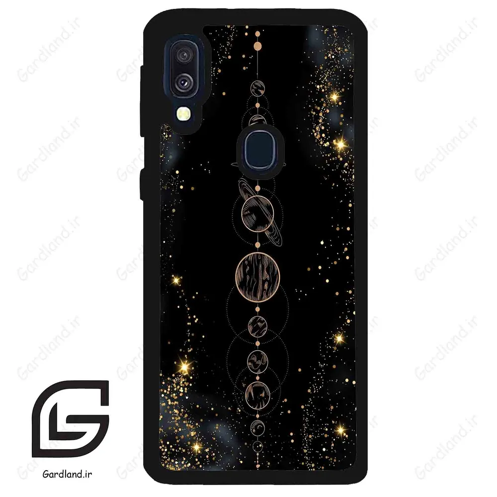 قاب گوشی سامسونگ ای 40 (Galaxy A40 ) طرح ماه کد 2546