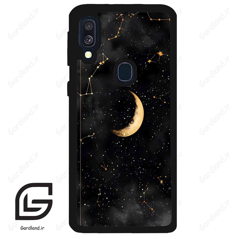 قاب گوشی سامسونگ ای 40 (Galaxy A40 ) طرح ماه کد 2548