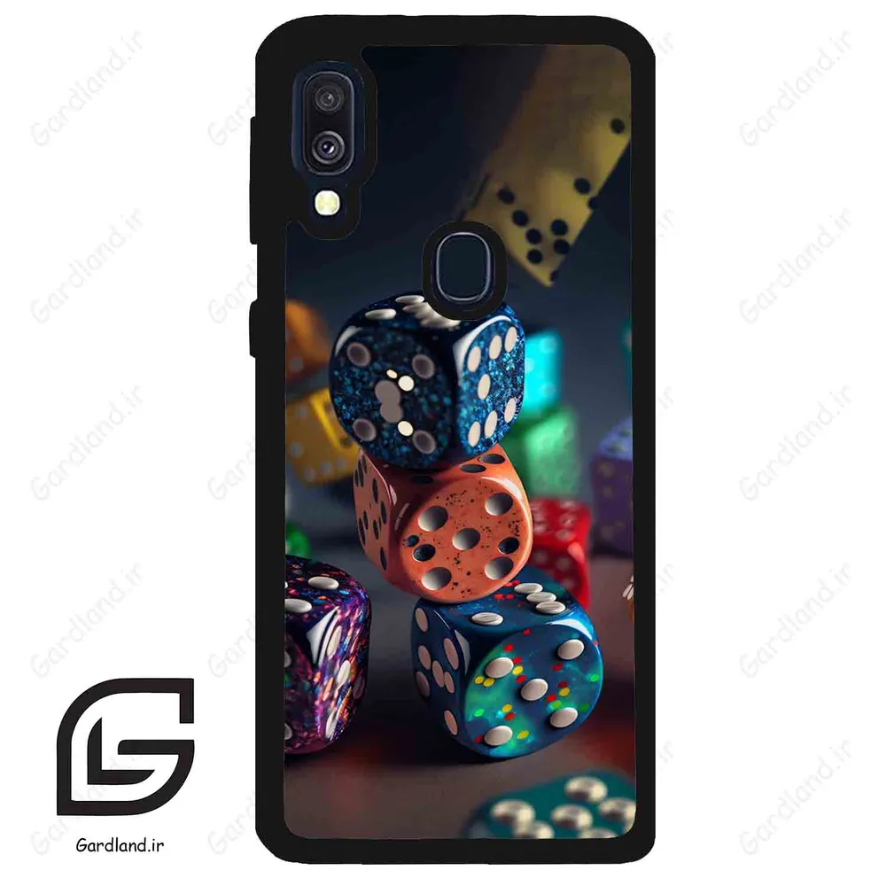 قاب گوشی سامسونگ ای 40 (Galaxy A40 ) طرح تاس کد 2556