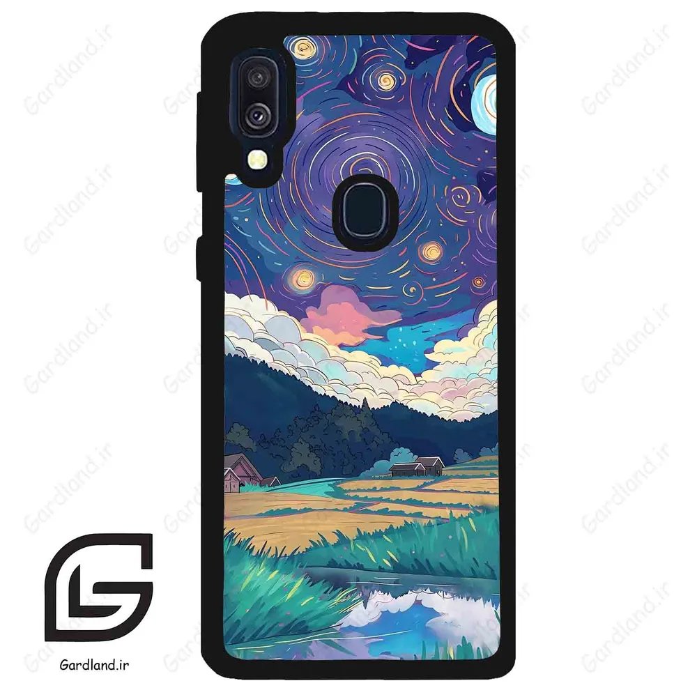 قاب گوشی سامسونگ ای 40 (Galaxy A40 ) طرح نقاشی کد 2560