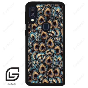 قاب گوشی سامسونگ ای 40 (Galaxy A40 ) طرح طاووس کد 2572