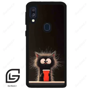 قاب گوشی سامسونگ ای 40 (Galaxy A40 ) طرح گربه کد 2580