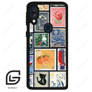 قاب گوشی سامسونگ ای 40 (Galaxy A40 ) طرح تمبر کد 2603