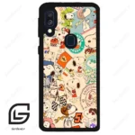 قاب گوشی سامسونگ ای 40 (Galaxy A40 ) طرح اسنوپی کد 2605