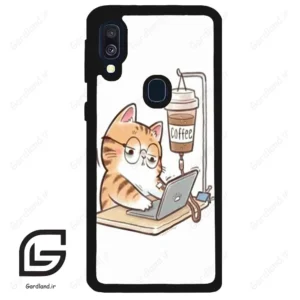 قاب گوشی سامسونگ ای 40 (Galaxy A40 ) طرح گربه کد 2617