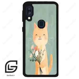 قاب گوشی سامسونگ ای 40 (Galaxy A40 ) طرح گربه کد 2619