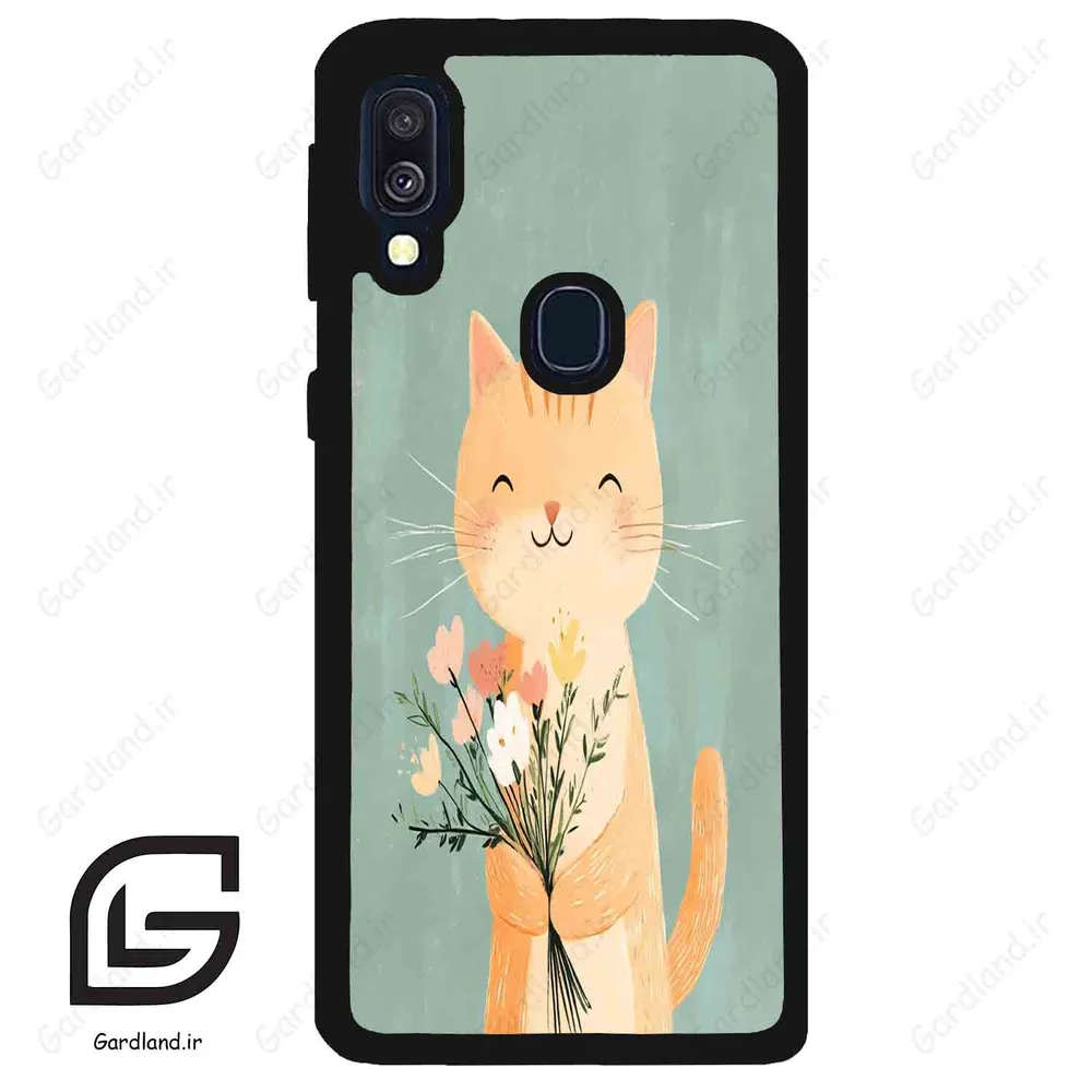 قاب گوشی سامسونگ ای 40 (Galaxy A40 ) طرح گربه کد 2619