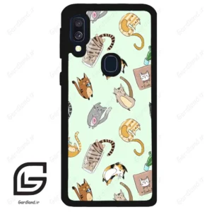 قاب گوشی سامسونگ ای 40 (Galaxy A40 ) طرح گربه کد 2622