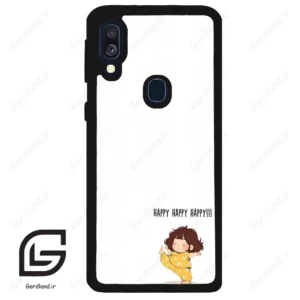 قاب گوشی سامسونگ ای 40 (Galaxy A40 ) طرح خوشحال کد 2647