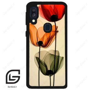 قاب گوشی سامسونگ ای 40 (Galaxy A40 ) طرح گل کد 2650