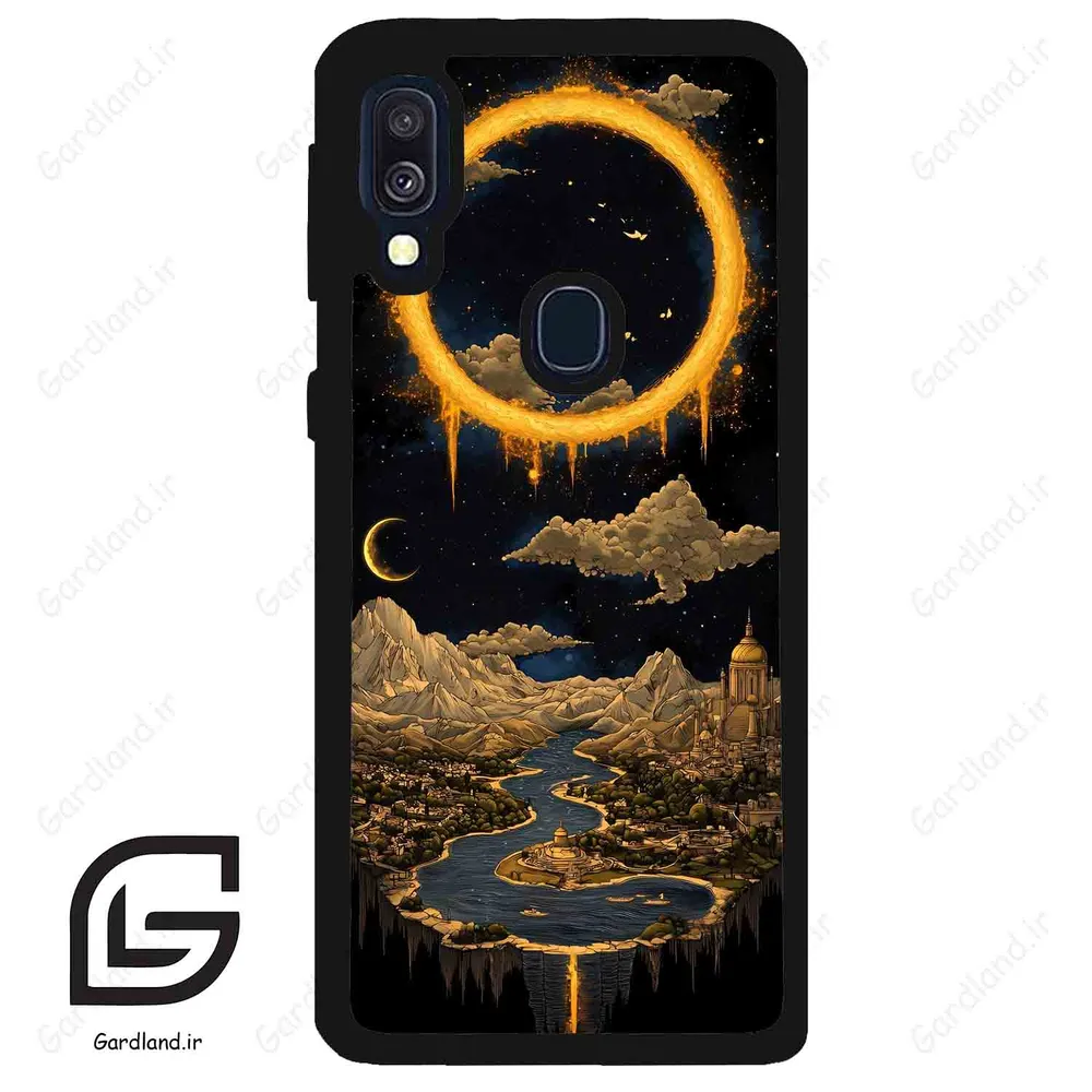 قاب گوشی سامسونگ ای 40 (Galaxy A40 ) طرح شب کد 2692
