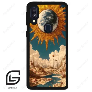 قاب گوشی سامسونگ ای 40 (Galaxy A40 ) طرح خورشید کد 2694