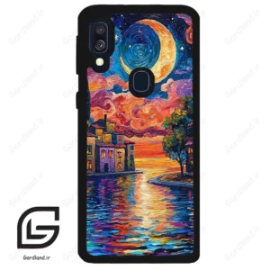قاب گوشی سامسونگ ای 40 (Galaxy A40 ) طرح ماه کد 2699