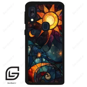 قاب گوشی سامسونگ ای 40 (Galaxy A40 ) طرح خورشید کد 2707