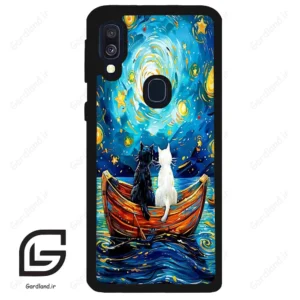 قاب گوشی سامسونگ ای 40 (Galaxy A40 ) طرح گربه کد 2727