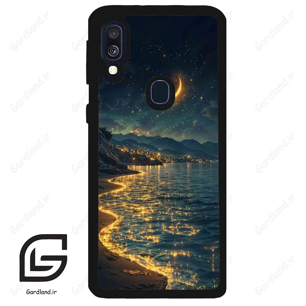 قاب گوشی سامسونگ ای 40 (Galaxy A40 ) طرح ساحل کد 2729