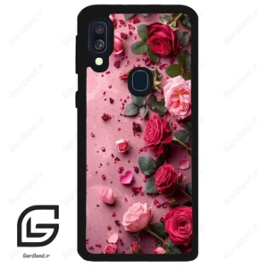 قاب گوشی سامسونگ ای 40 (Galaxy A40 ) طرح رز کد 2744