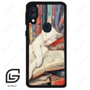 قاب گوشی سامسونگ ای 40 (Galaxy A40 ) طرح گربه کد 2758