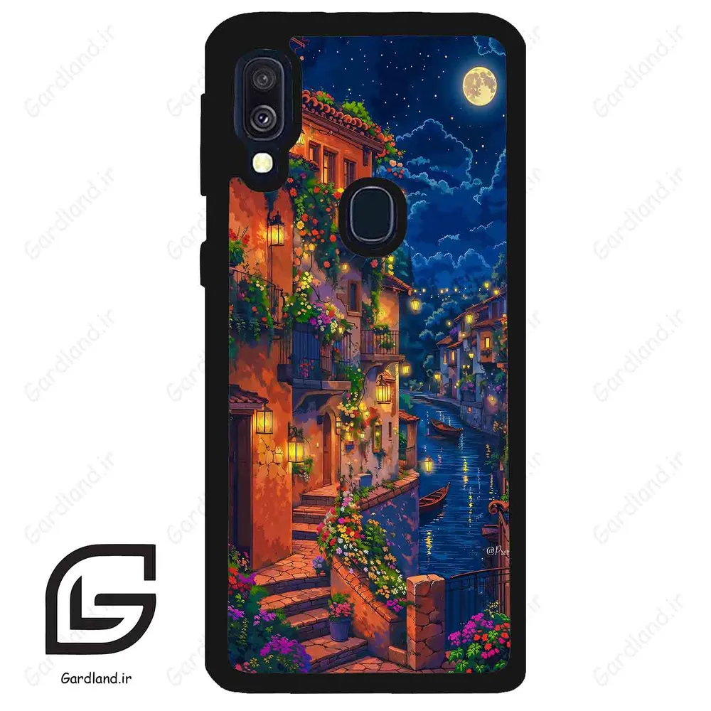 قاب گوشی سامسونگ ای 40 (Galaxy A40 ) طرح مهتاب کد 2788