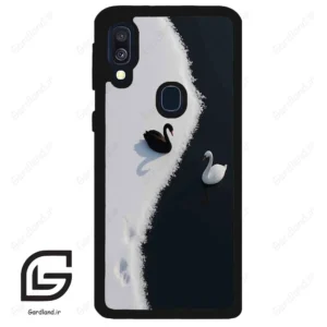 قاب گوشی سامسونگ ای 40 (Galaxy A40 ) طرح قو کد 2804