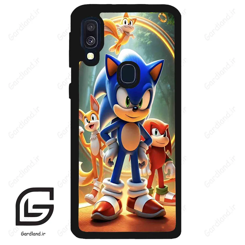 قاب گوشی سامسونگ ای 40 (Galaxy A40 ) طرح سونیک کد 2861