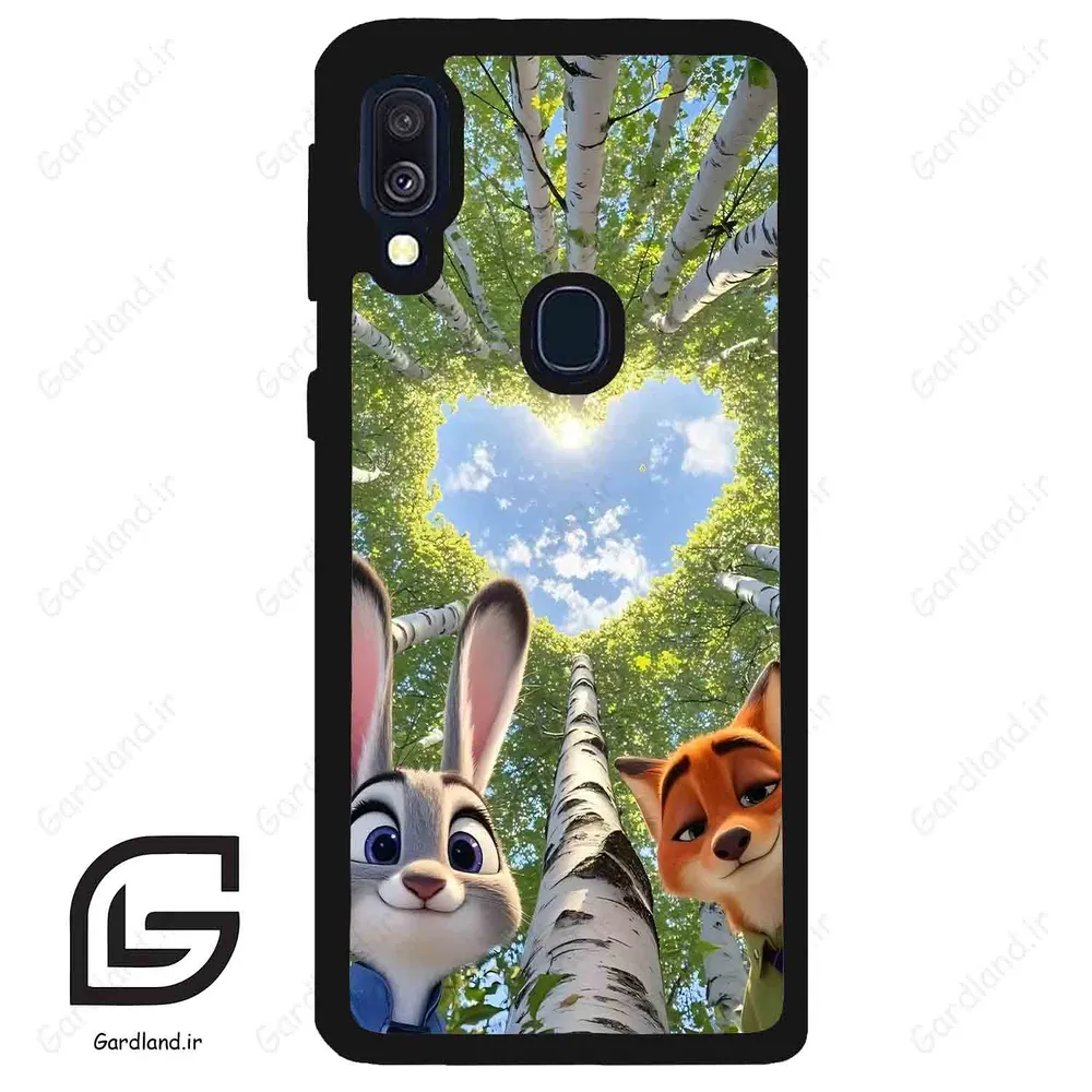 قاب گوشی سامسونگ ای 40 (Galaxy A40 ) طرح زوتوپیا کد 2887