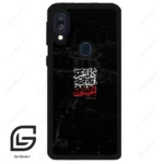 قاب گوشی سامسونگ ای 40 (Galaxy A40 ) طرح نوشته کد 2932